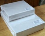 Froté plachta 180x200 nepremokavá biela
